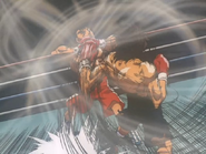 Sendō using the Smash for the first time against Ippo.