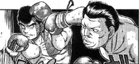 Takamura blocks strong punch