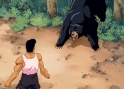 Takamura enounters a bear