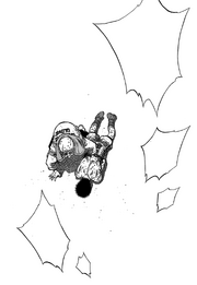 Kamogawa yelling out for Ippo to wake up after being defeated by Alfredo