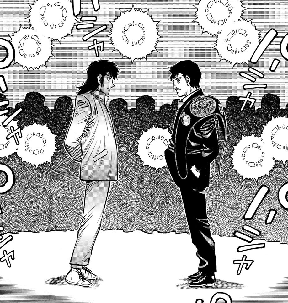 Hajime no Ippo - Date Eiji and Ricardo Martinez