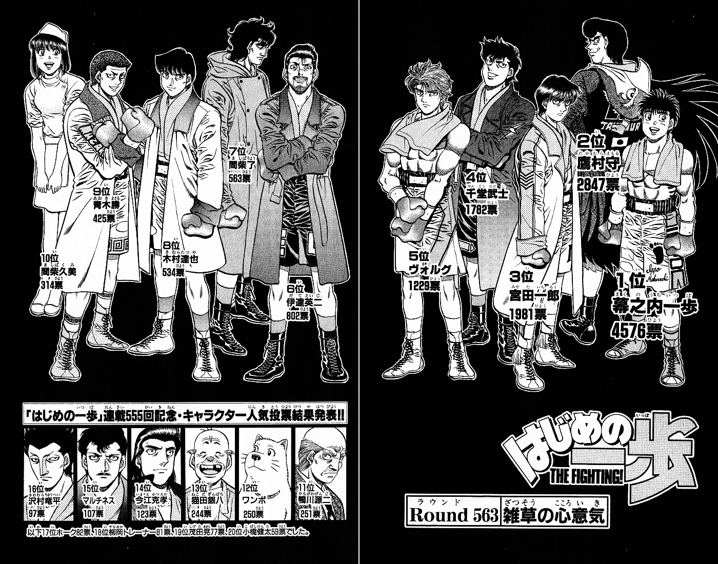 Round 560, El Curso del Destino, Hajime no Ippo Manga Esp., Continuación  después del Anime Round 560, El Curso del Destino, Hajime no Ippo Manga  Esp., By Sirius