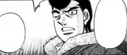 Takamura seeing that Sawamura has grown