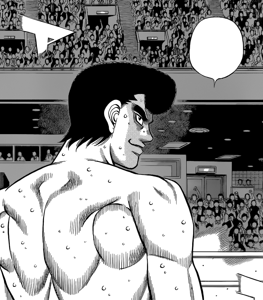 Ippo is left hand dominant, Kamogawa's forcing his own style