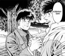 Kobashi seen later on in the manga.