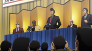 Takamura and Bernard's press conference