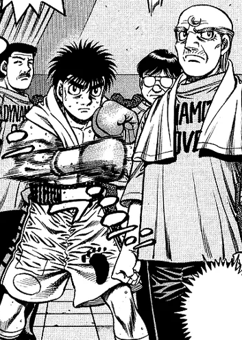 Hajime no Ippo Dublado algumas falas do Yagi 