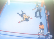 Mashiba Defeated by Ippo