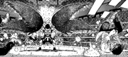 Takamura's wings open