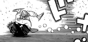 Kintarō losing his first spar