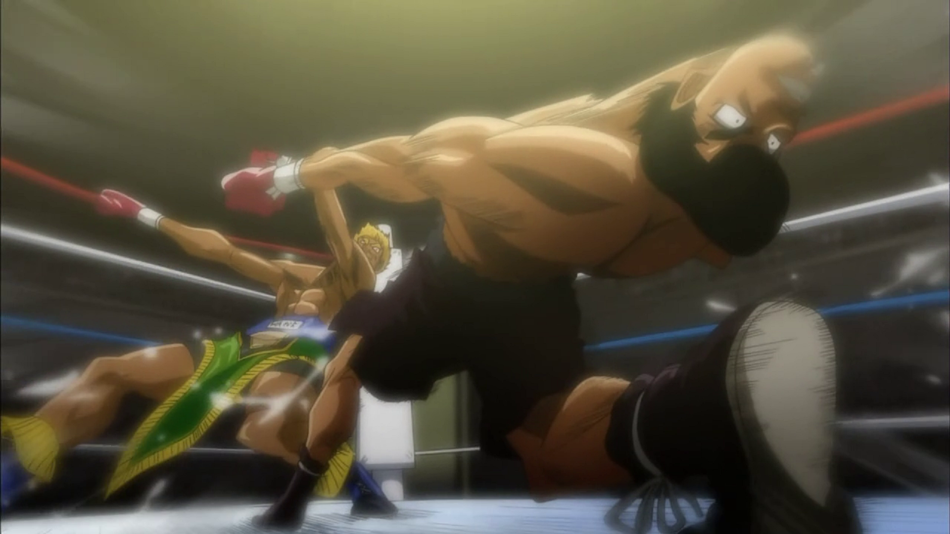 Hawks Punch, Takamura vs Hawks, Hajime no Ippo