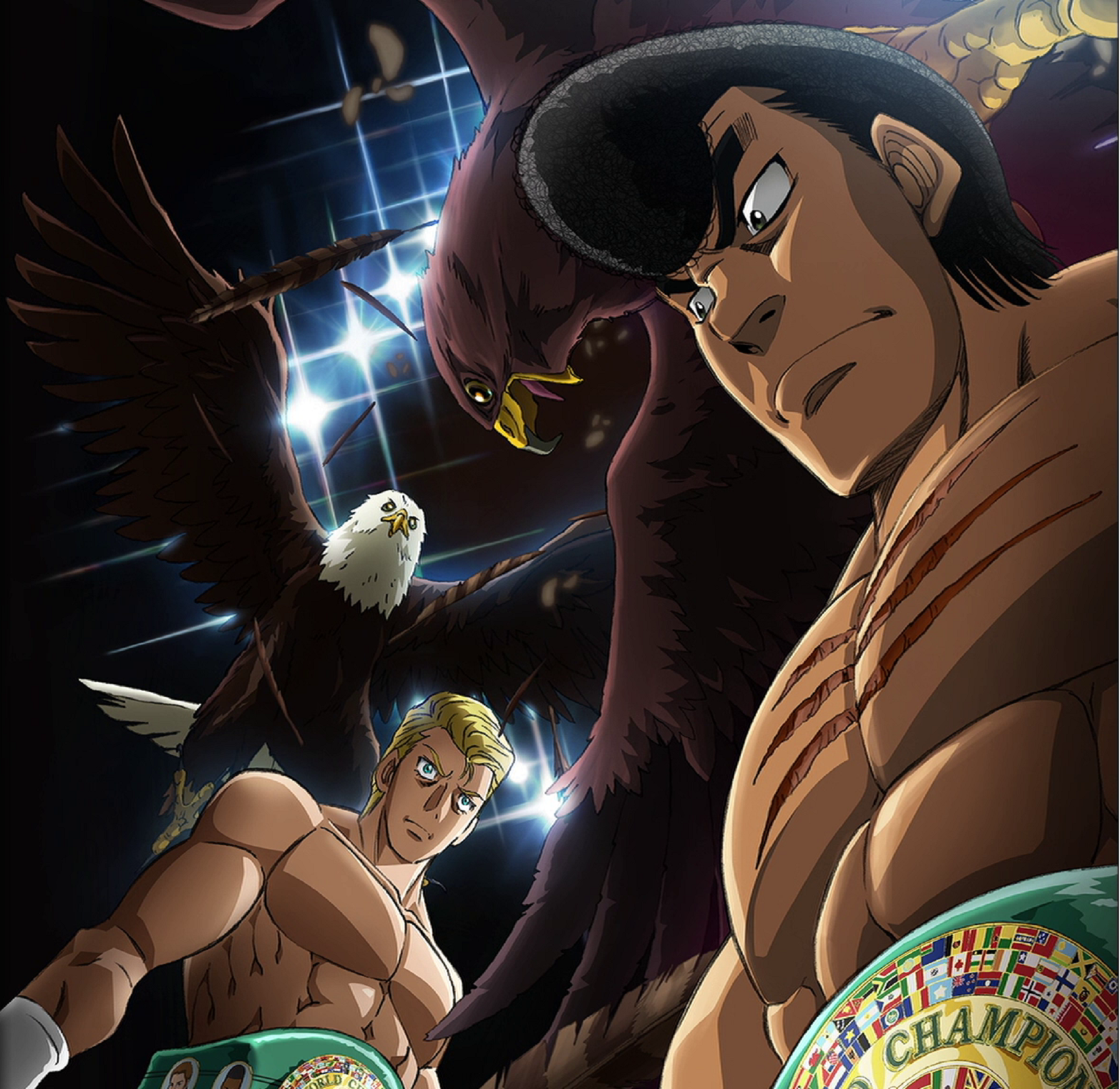 Takamura vs David Eagle  Hajime No Ippo: The Fighting! - Rising - 