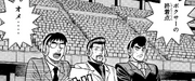Commentators rehearsing for Ricardo and Sendō's match