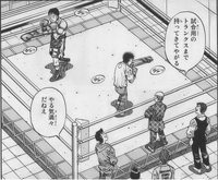 Ippo vs Fukui spar