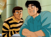 Aoki and Kimura talking about their first win