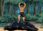 Takamura's victory against a bear