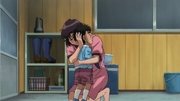 Young Hiroko with Ippo - Anime - 05