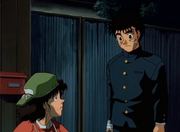 Hiroko worried about Ippo's injuries