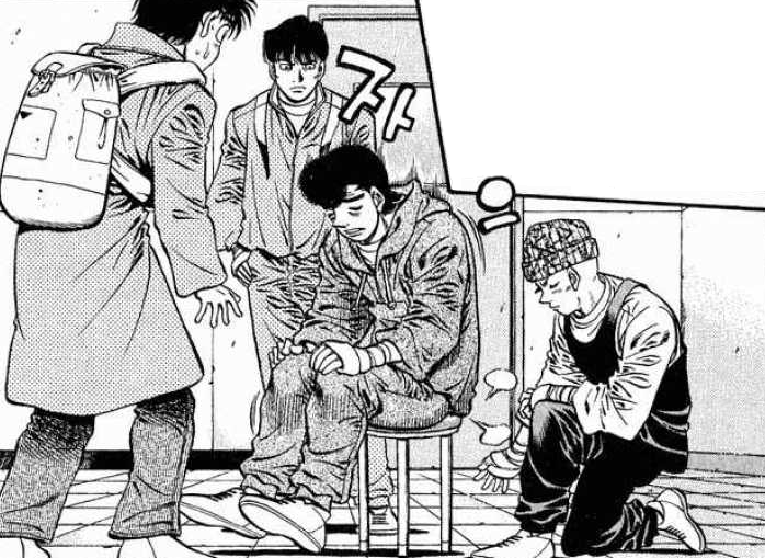 Hey! I recently caught up with Hajime no Ippo, for me this could be the  definitive ending to the manga and really looks like an ending :  r/hajimenoippo