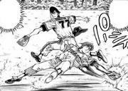 Takamura and Itagaki playing baseball