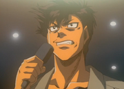 Sendo requesting a rematch to Ippo