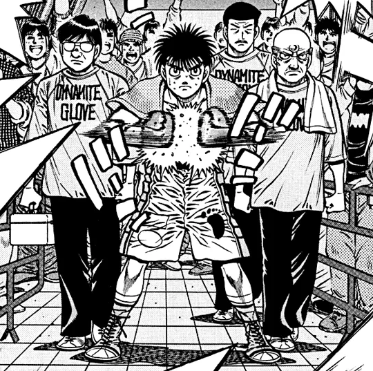 Anime Hajime No Ippo Kamogawa Boxe Ginásio Capuz Makunouchi