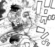 Mashiba fighting Juan