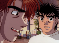 Volg says goodbye to Ippo (2000)