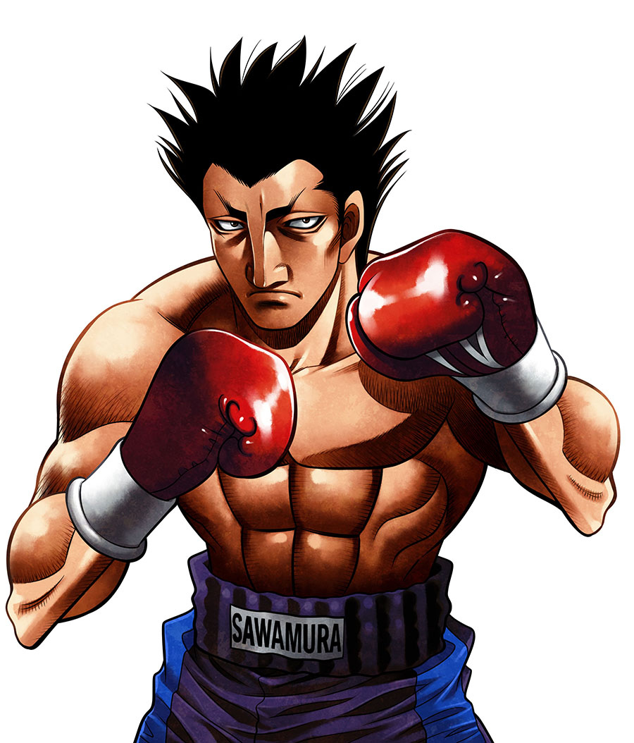 Sawamura Ryūhei, o ex-pugilista - Hajime no Ippo Extreme