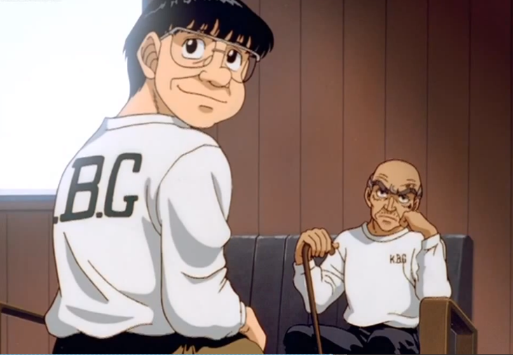 Hajime no Ippo Dublado algumas falas do Yagi 