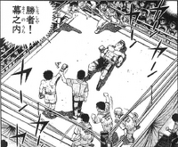 Ippo wins match