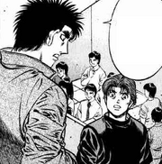 Itagaki and Imai meeting after Ippo's match