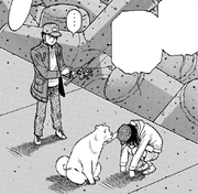 Wanpo comforting Kumi