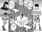 Ippo and Wally enter the ring