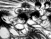 Ippo chasing Wally