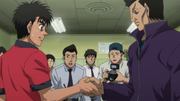 Ippo and Sawamura's Weigh-in