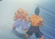 Itō fighting Takamura