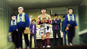 Ippo going to his match against Shimabukuro