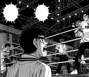 Ippo pleading to not let Sendō get cooled down