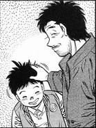 Take with his son