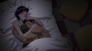 Tomiko comforting Aoki