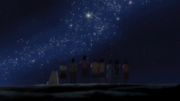 Everyone watching the stars