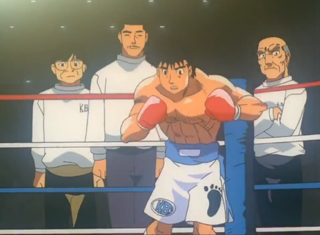 Hajime no Ippo Dublado algumas falas do Yagi