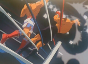 Tamaki uppercuts Takamura