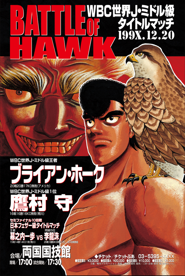 Hawks Punch, Takamura vs Hawks, Hajime no Ippo