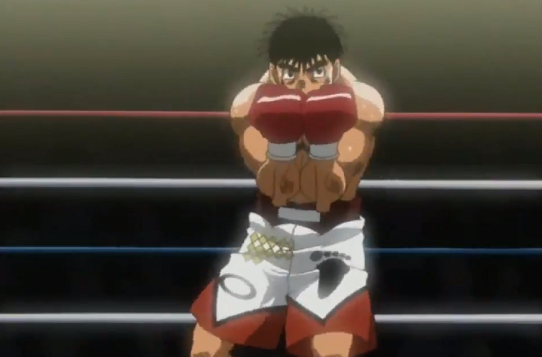 boxing stance anime