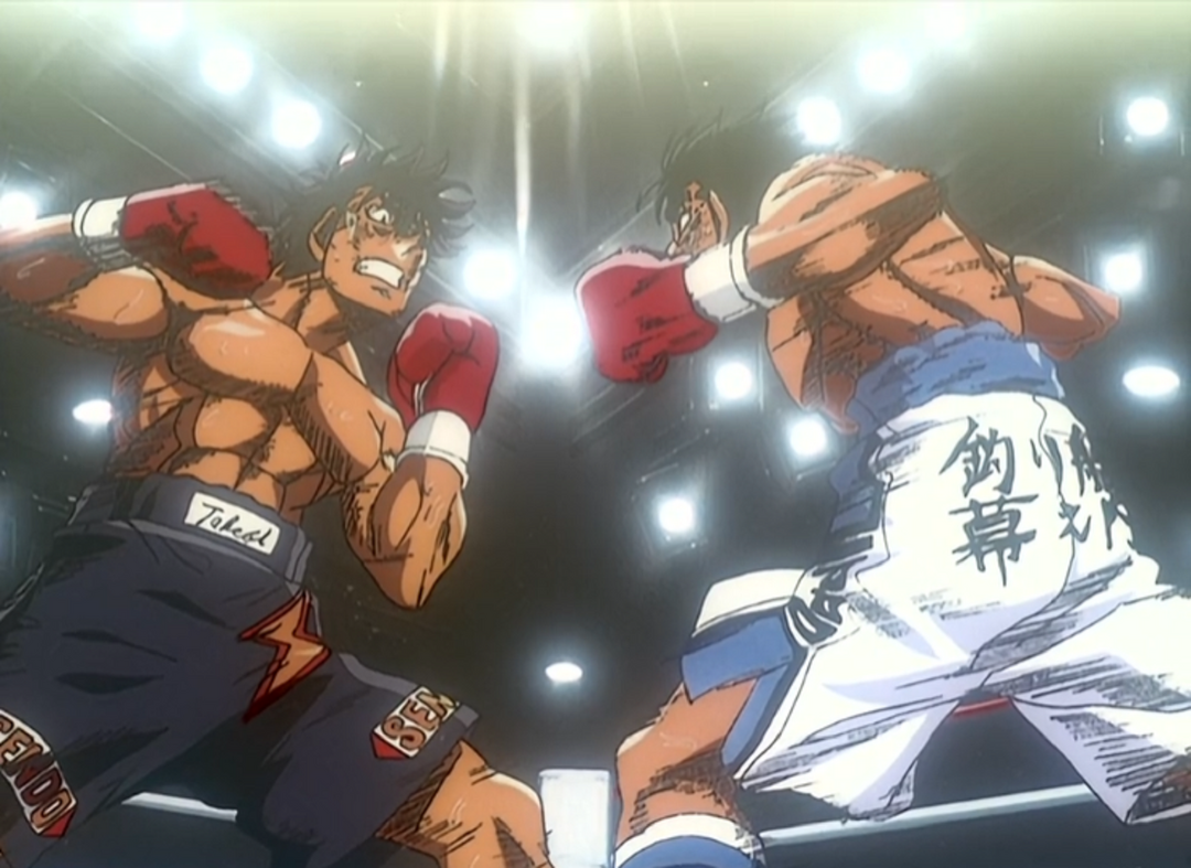 This is how REAL MEN fight… Ippo vs Sendo!!