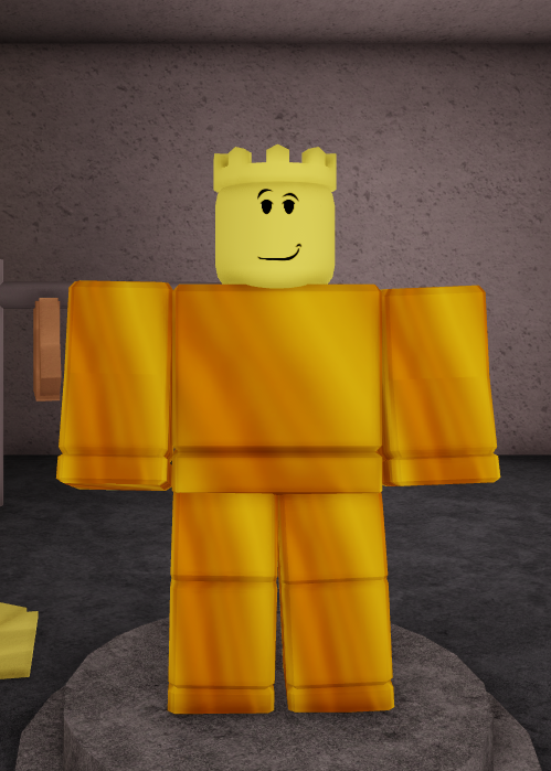 King Midas, The Touch Of Gold - Roblox