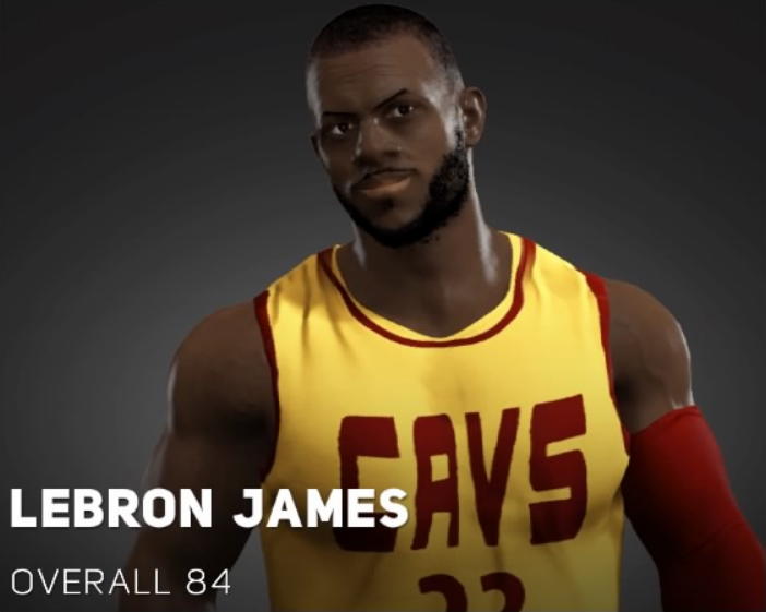 Lebron james 2k