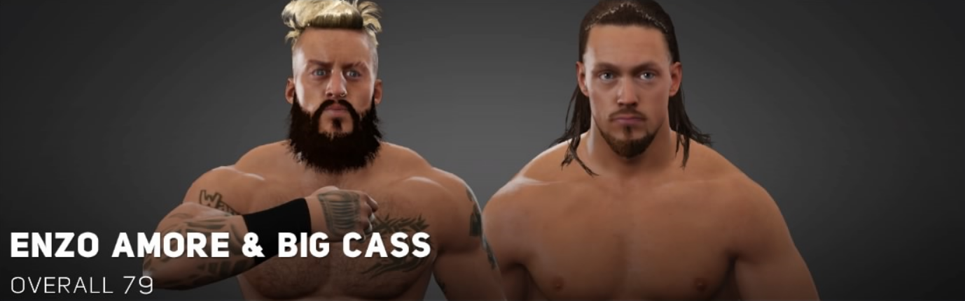 Enzo Amore Big Cass Wwe 2k Wiki Fandom